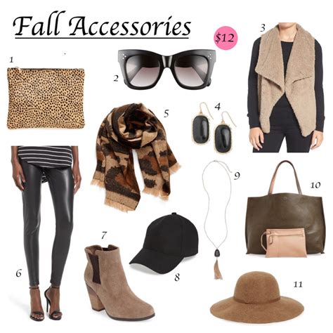 Looks and Accessories from the Fall